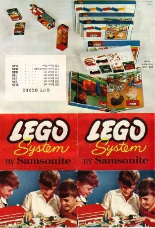 Lego 1961 US Samsonite (V1867)