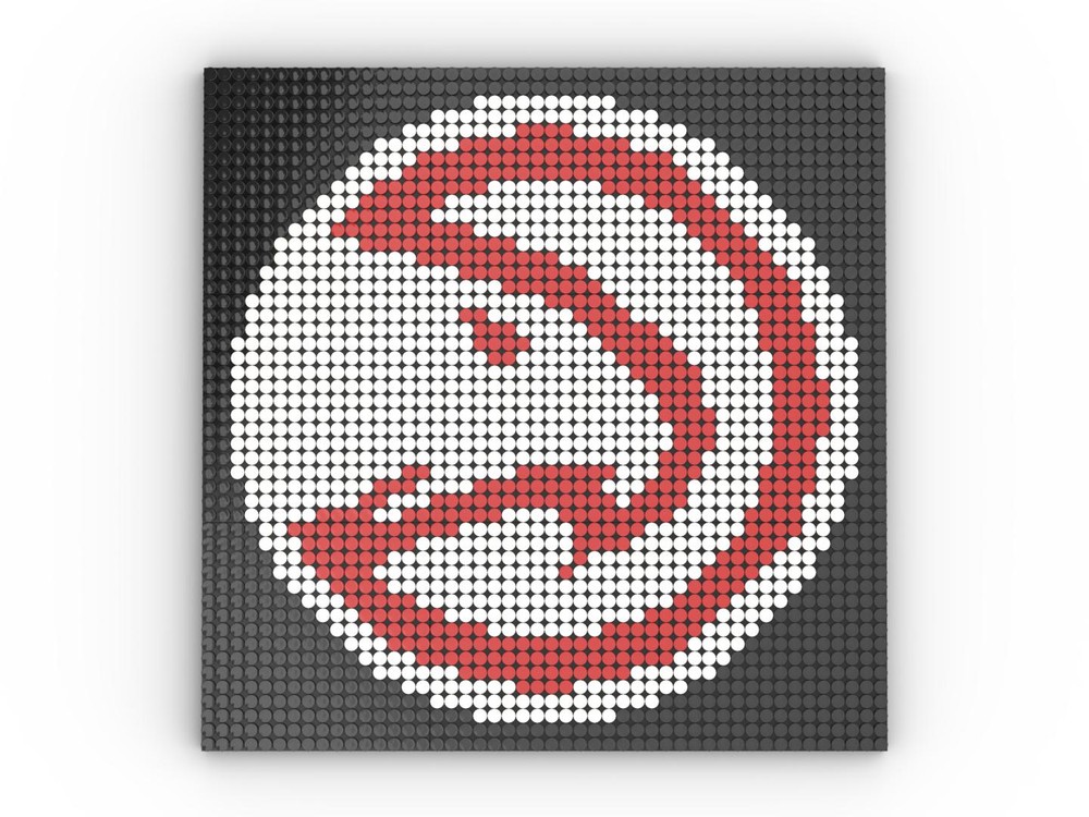 Lego Atlanta Hawks Logo