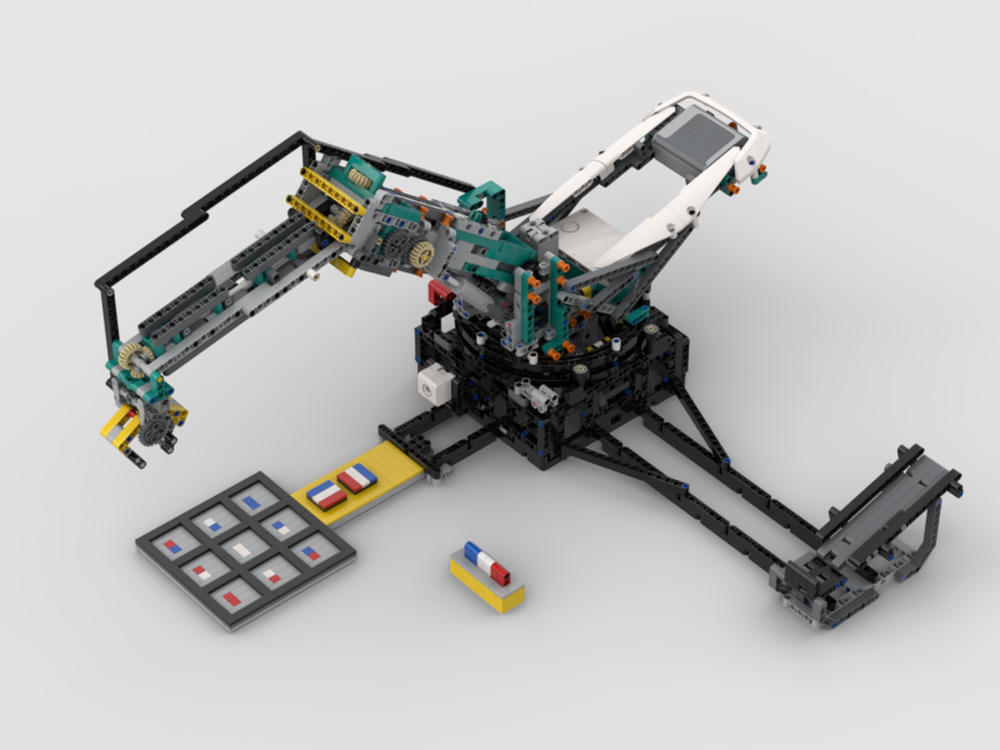 Lego Robotic Arm - TicTacToe 2.0