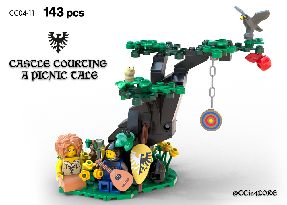 Lego Castle Courting A Picnic Tale