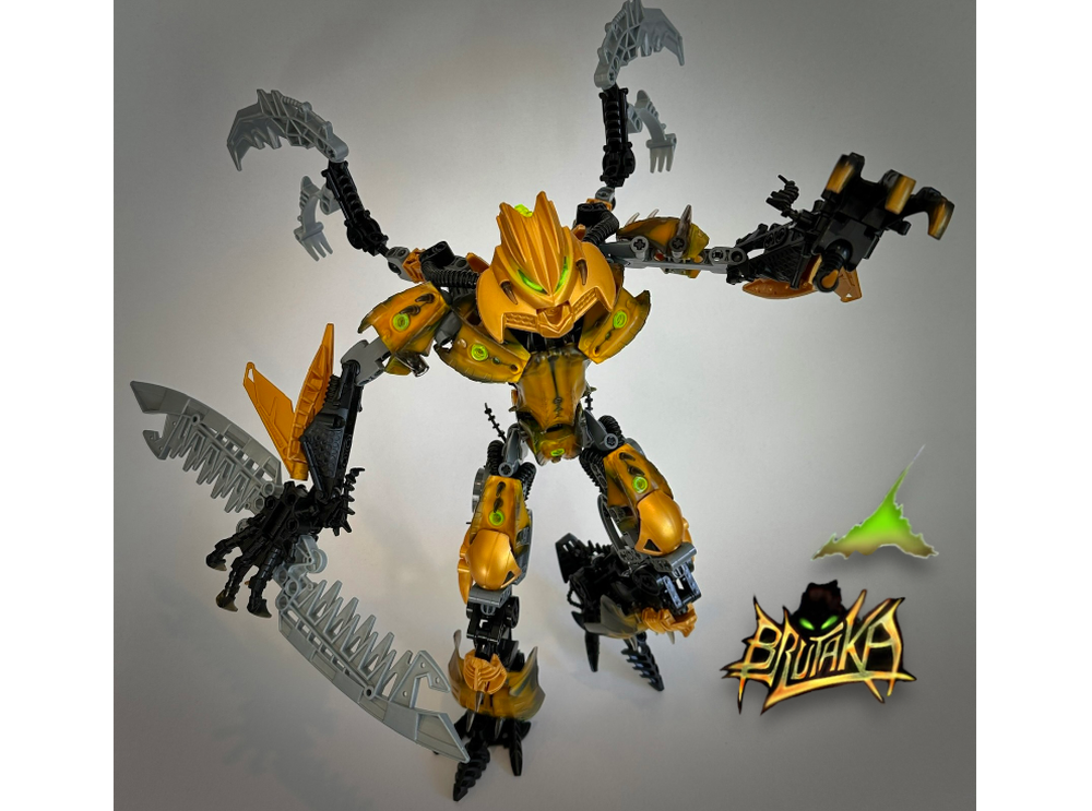 Lego Pit Mutated Brutaka