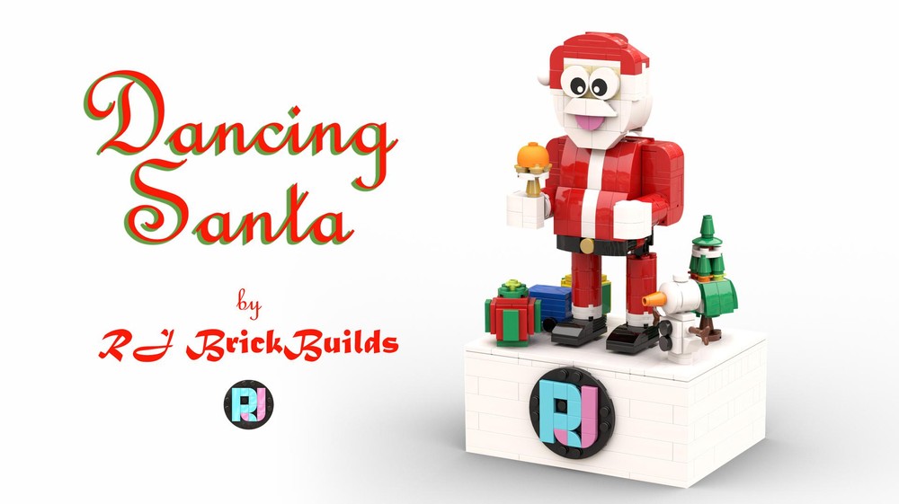 Lego Dancing Santa