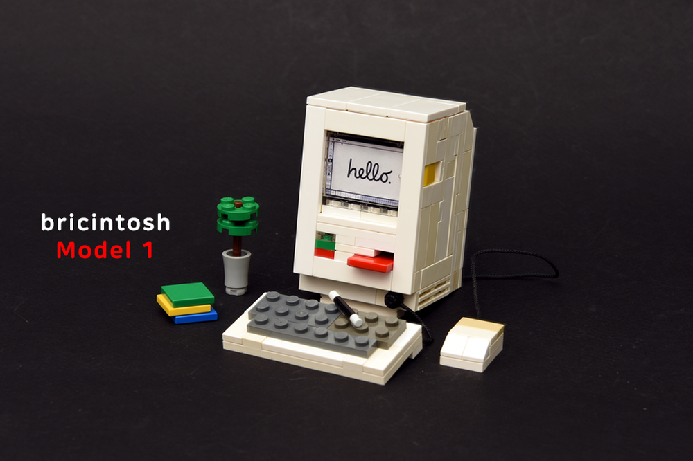 Lego LETRO computer Bricintosh, Model 1