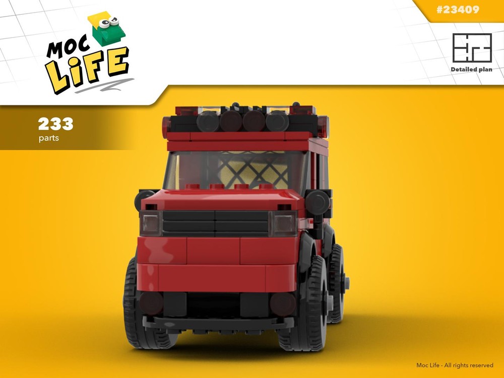 Lego Dodge Durango first responder