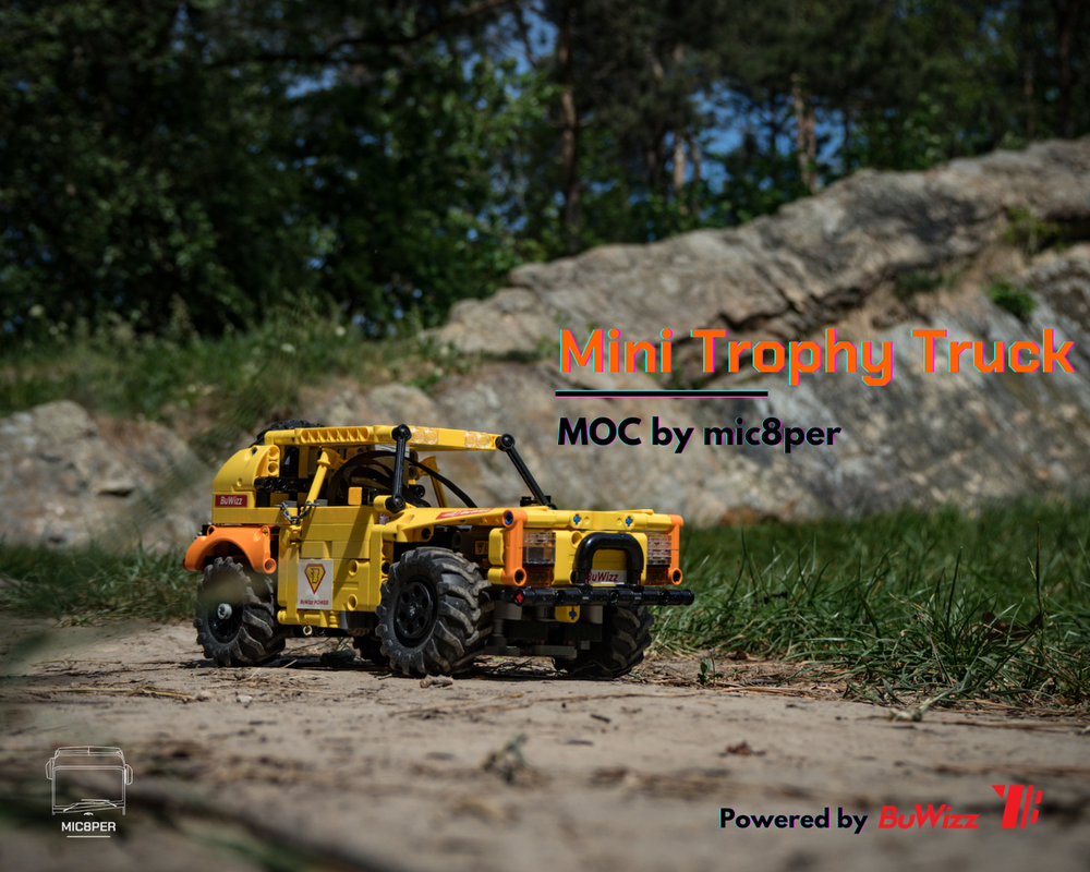 Lego BuWizz-Powered Mini Trophy Truck