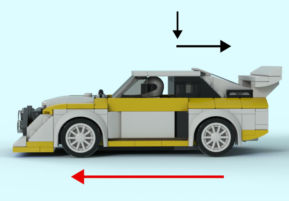 Lego PullBack Audi QS1