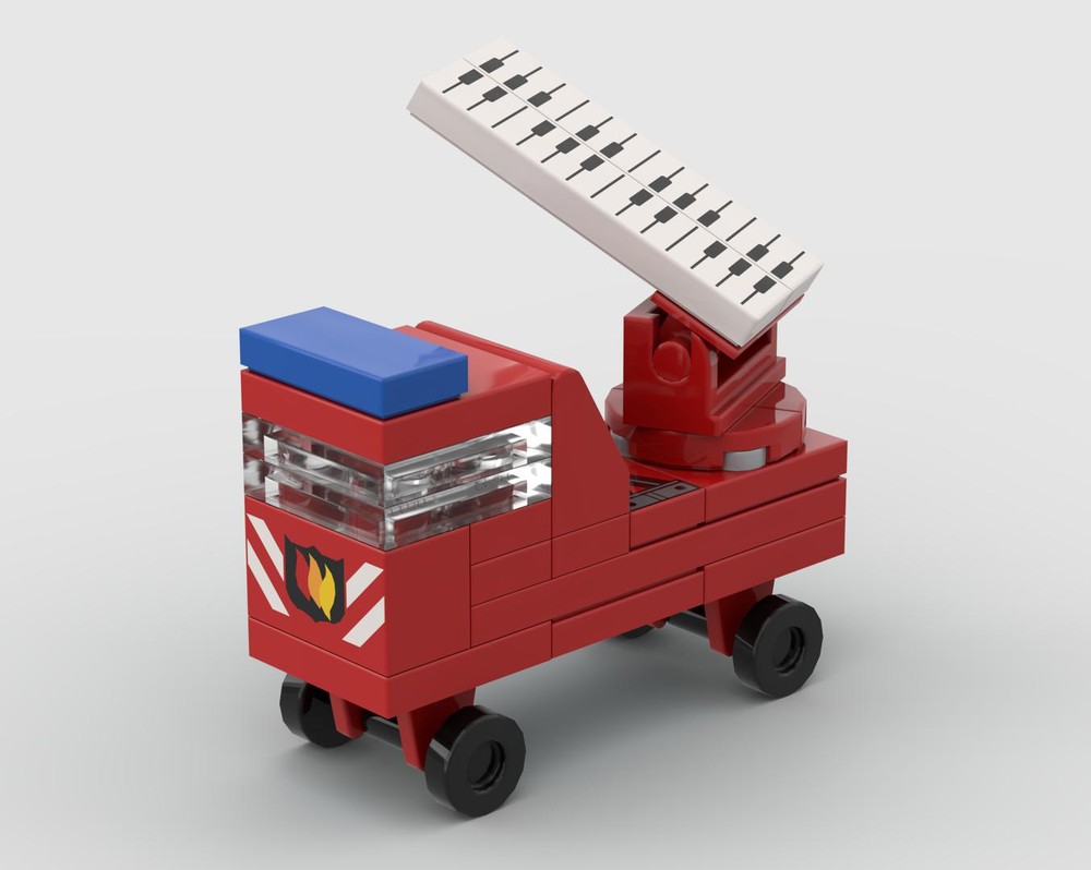 Lego Micro Ladder Firetruck