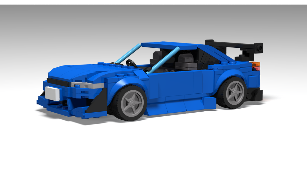 Lego Nissan Silvia S15 from Inital D