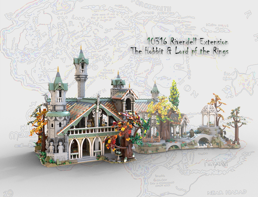 Lego 10316 Rivendell Extension