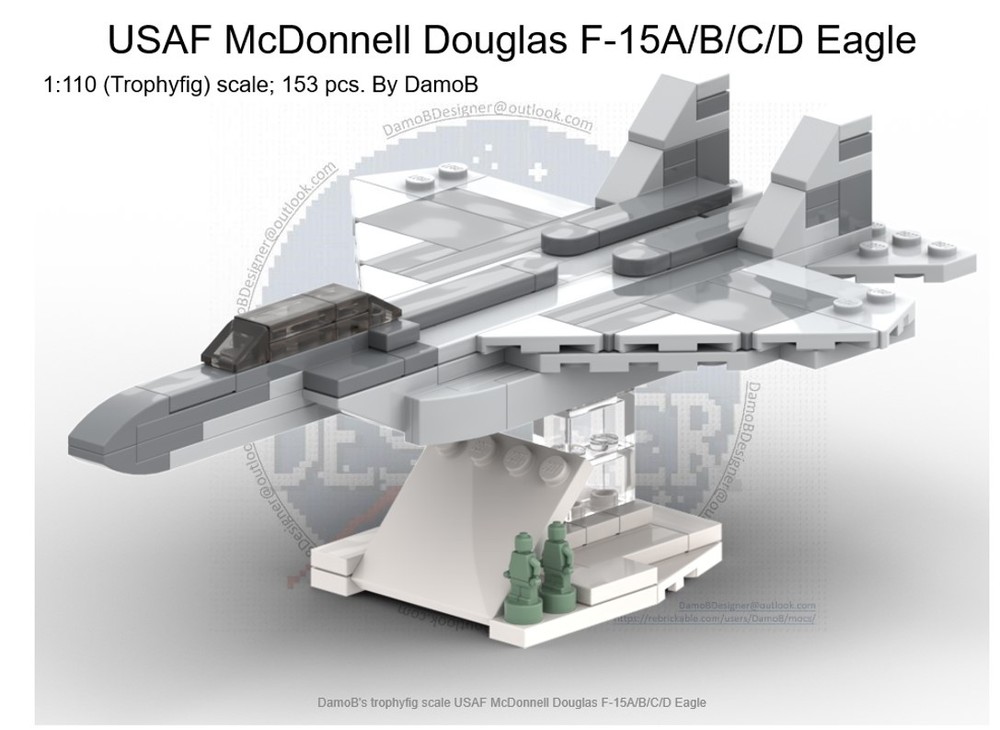 Lego USAF McDonnell Douglas F-15 Eagle