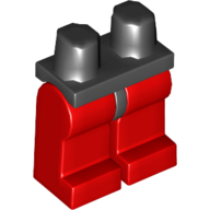 Lego Hips and Red Legs / Black