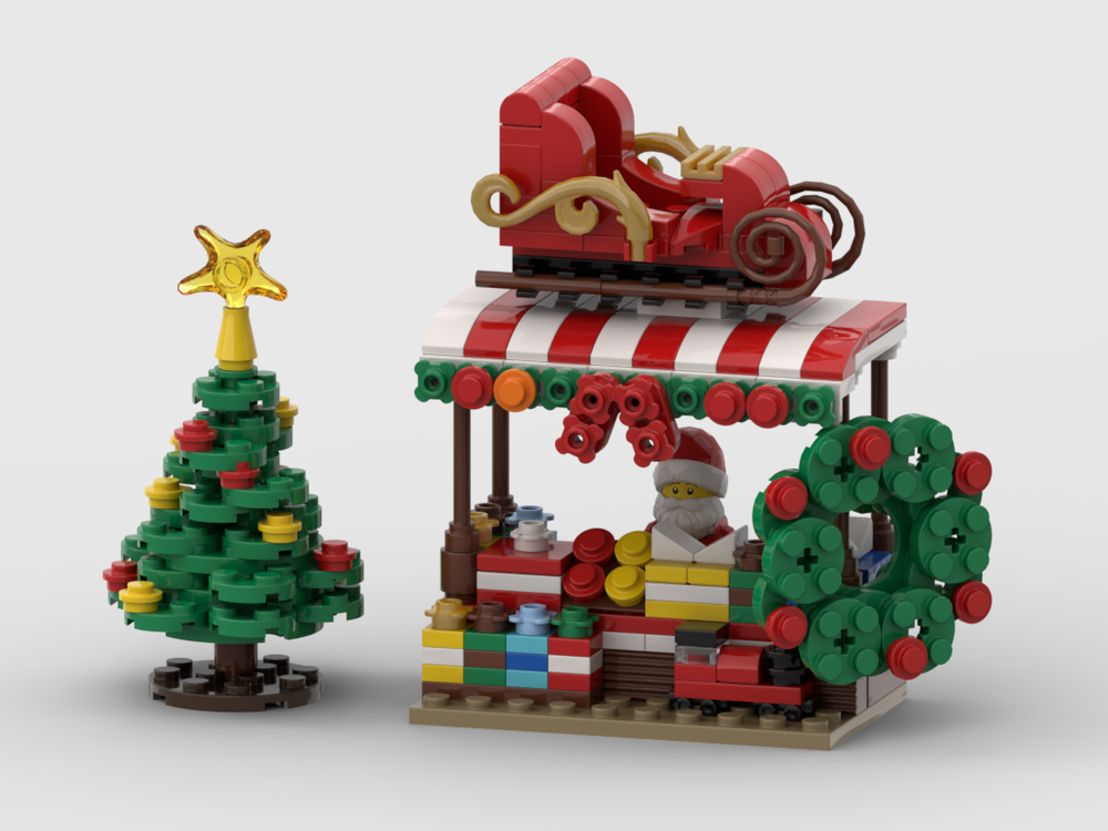 Lego Christmas Stand
