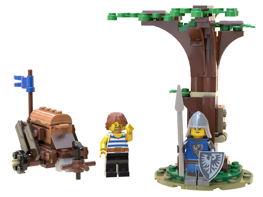 Lego 31120 Wagon Accident