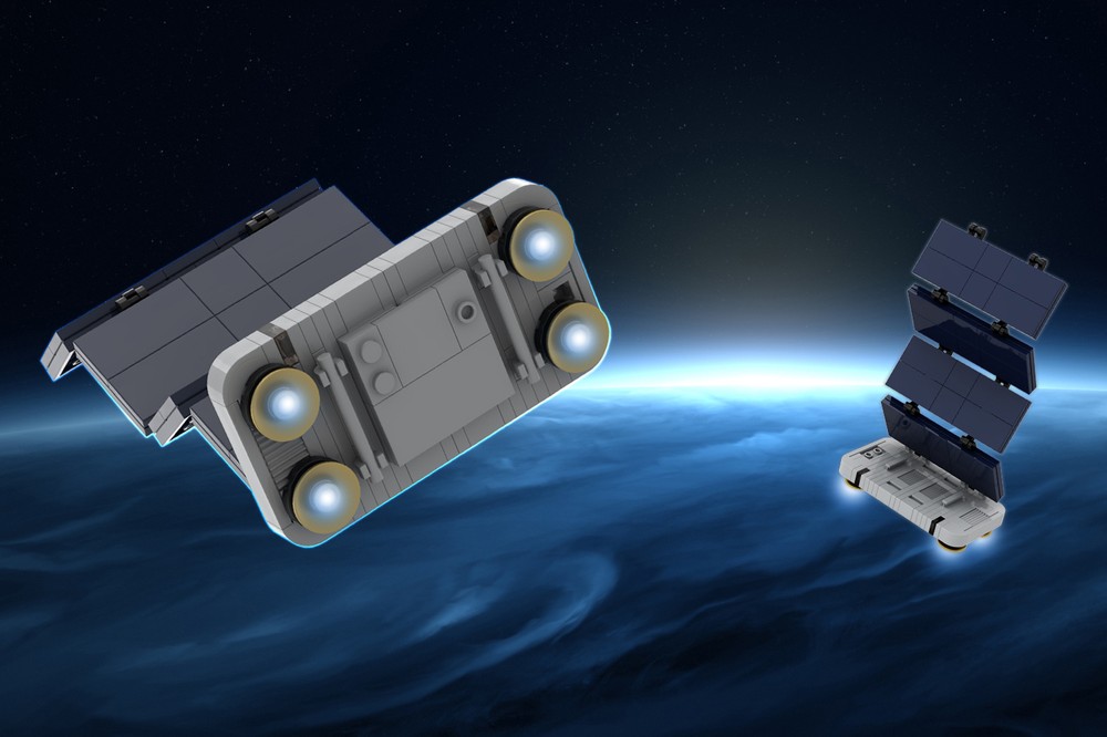 Lego Starlink Satellite