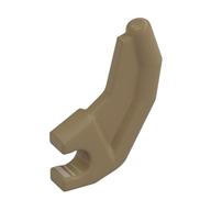 Lego Animal / Creature Body Part, Claw with Clip / Dark Tan