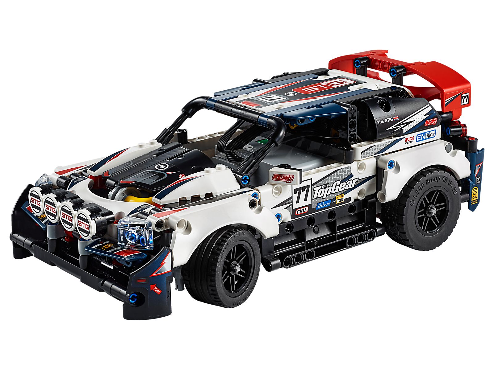 Lego App-Controlled Top Gear Rally Car