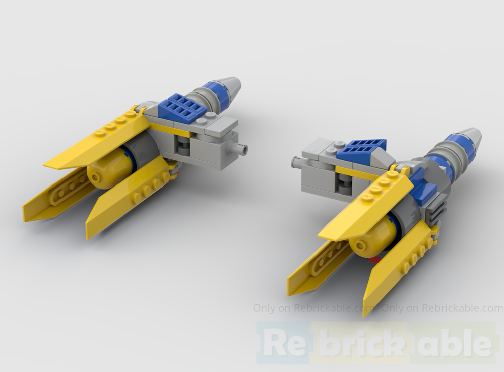 Lego Modular Custom Radon-Ulzer Racing Engines (1999 version)