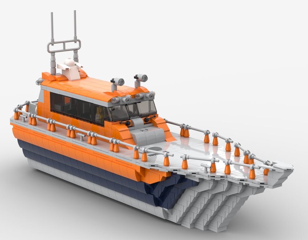 Lego Large search and rescue boat