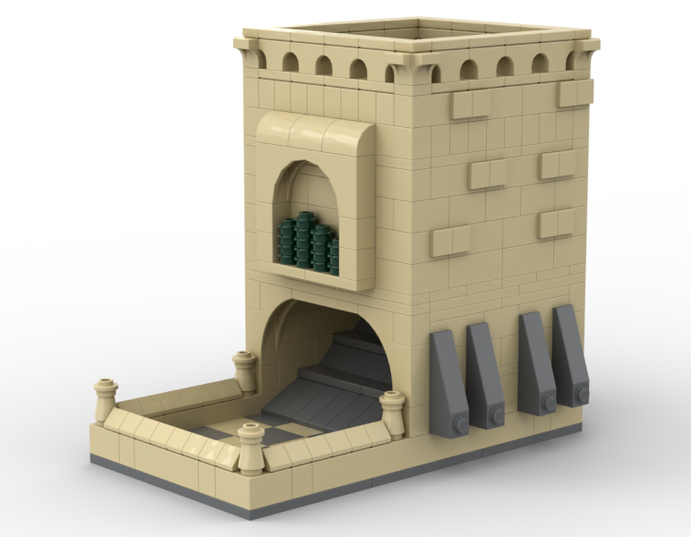 Lego Note dame Dice tower