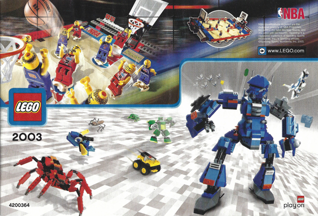 Lego 2003 Medium Americas (WOR U-0402 4200364)