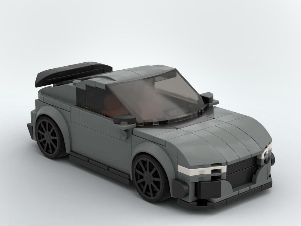 Lego Audi TT RS Iconic Edition - Gray - 7 stud wide