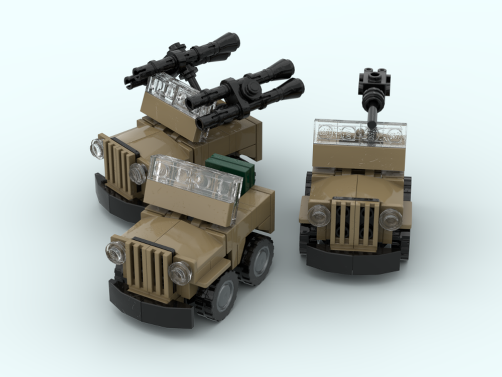 Lego mini Willys jeep