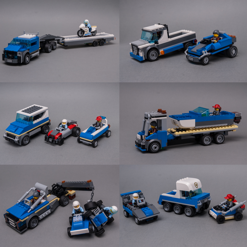 Lego 60244 6IN1 MOCS