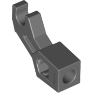 Lego Arm Mechanical with Clip [Thick Support] / Dark Bluish Gray