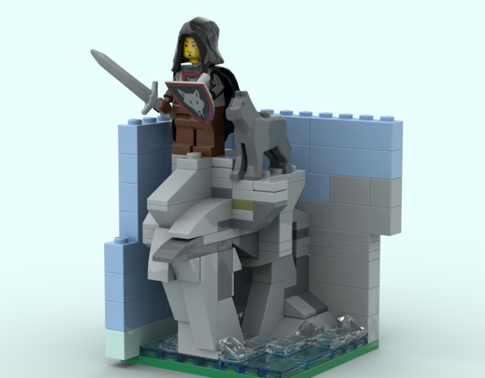 Lego Wolfpack Beastmaster Habitat