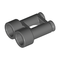 Lego Equipment Binoculars / Dark Bluish Gray