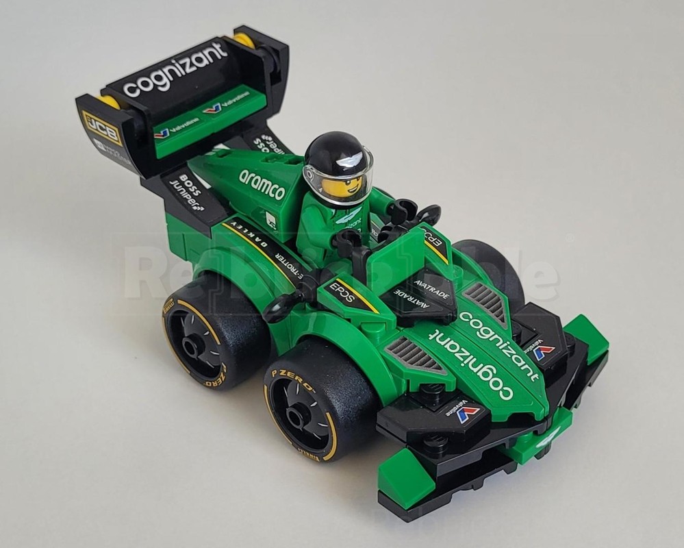 Lego Tooned Aston Martin AMR23 F1