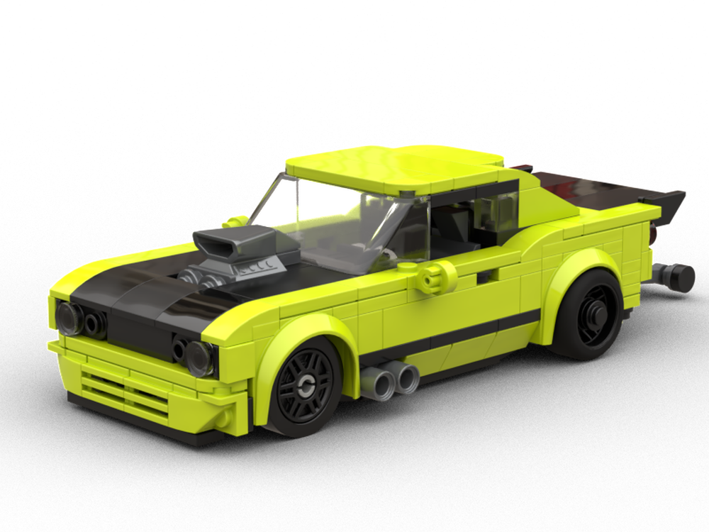 Lego Dodge Challenger Drag