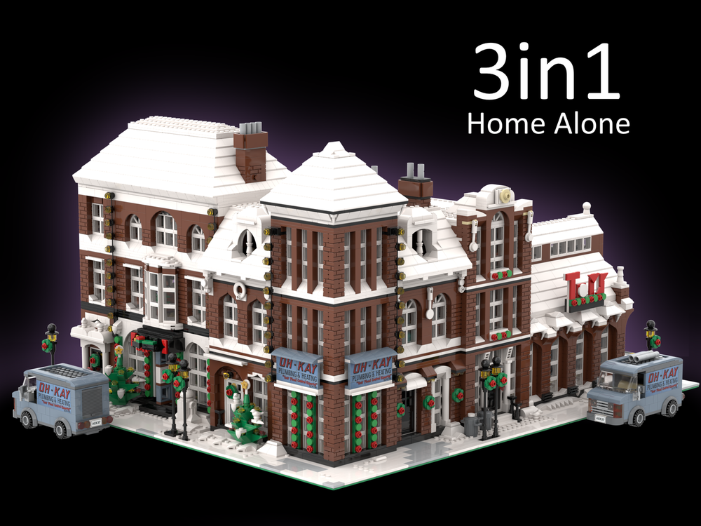 Lego 3in1 21330 Home Alone Modifications