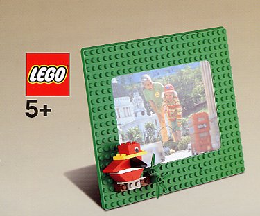 Lego Photo Frame with Bird