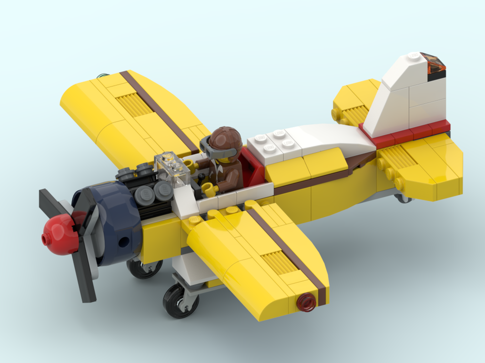 Lego Vintage airplane