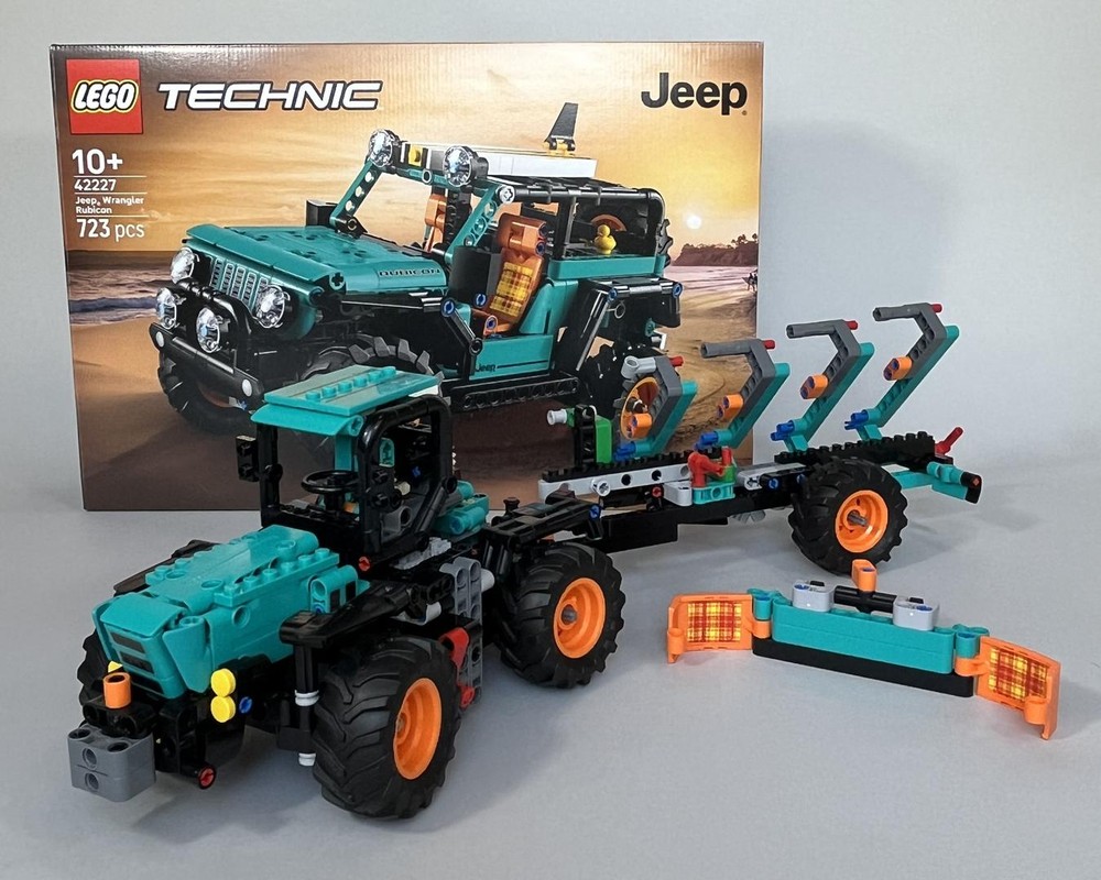 Lego Tractor X Plow