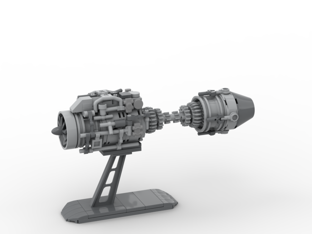 Lego Fighter Jet Engine
