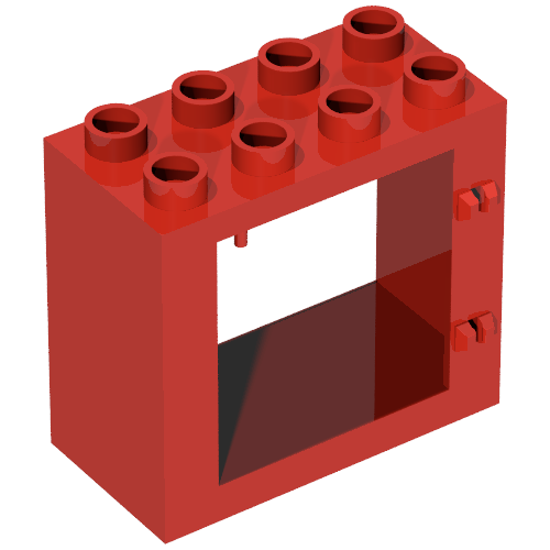 Lego Duplo Door / Window Frame Flat Front Surface