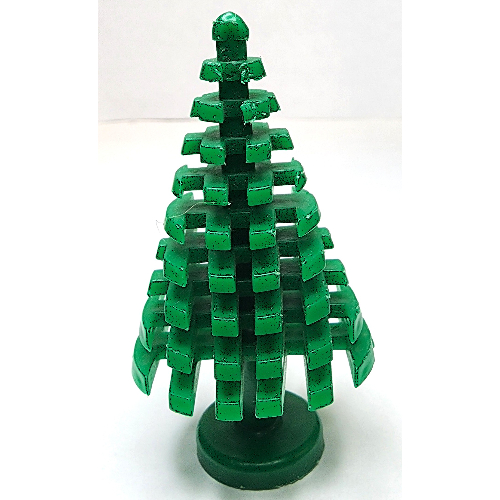 Lego Plant, Pine Tree 4 x 4 x 6 & 2/3 - Square Tips