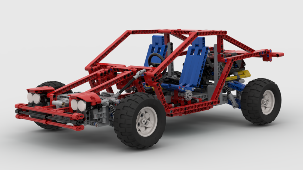 Lego 8865 Test Car Redux