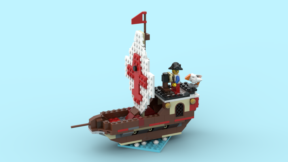 Lego 11015 Pirate ship