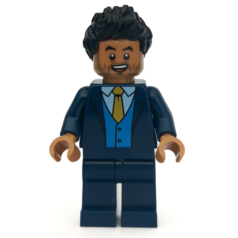 Lego Simon Masrani in Dark Blue Suit