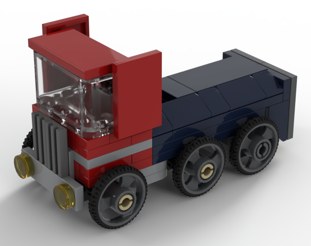 Lego Optimus Prime soapbox