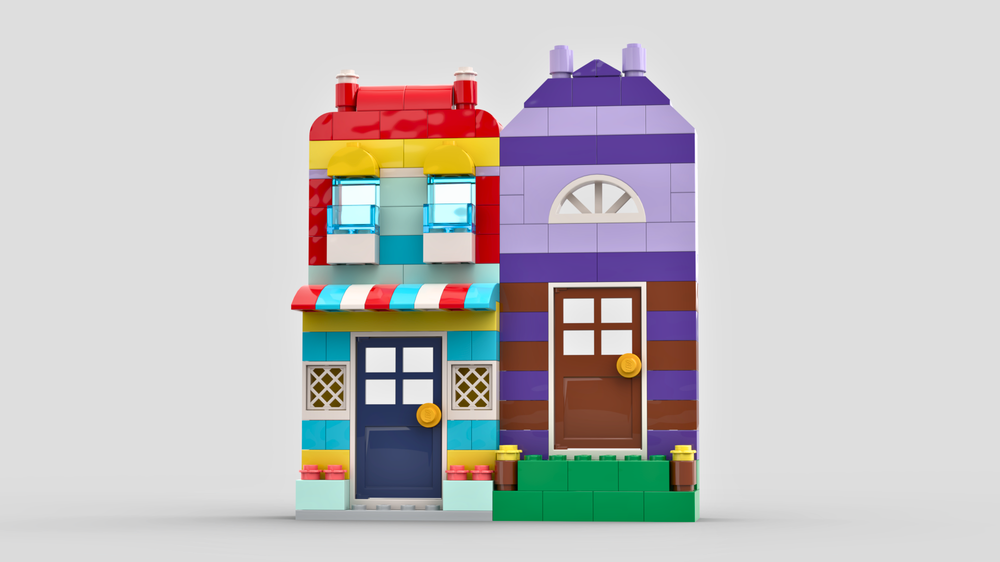 Lego 11035 2 new houses