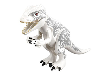 Lego Dinosaur Indominus rex with Dark Bluish Gray Spots