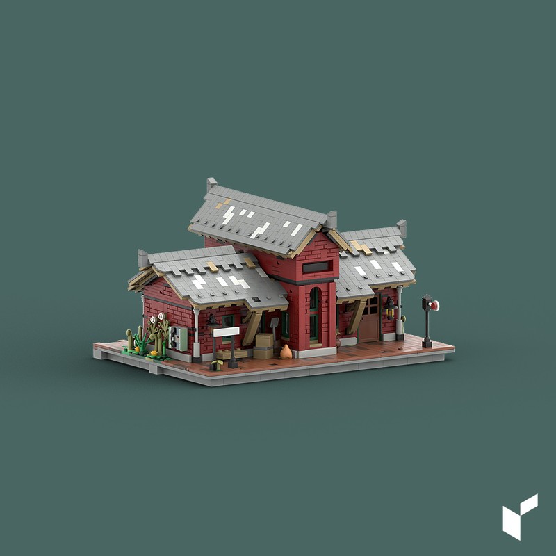 Lego Amarok station modular