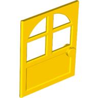 Lego Door 1 x 6 x 6 Freestyle / Yellow