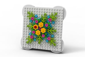 Lego Botanical Greeting