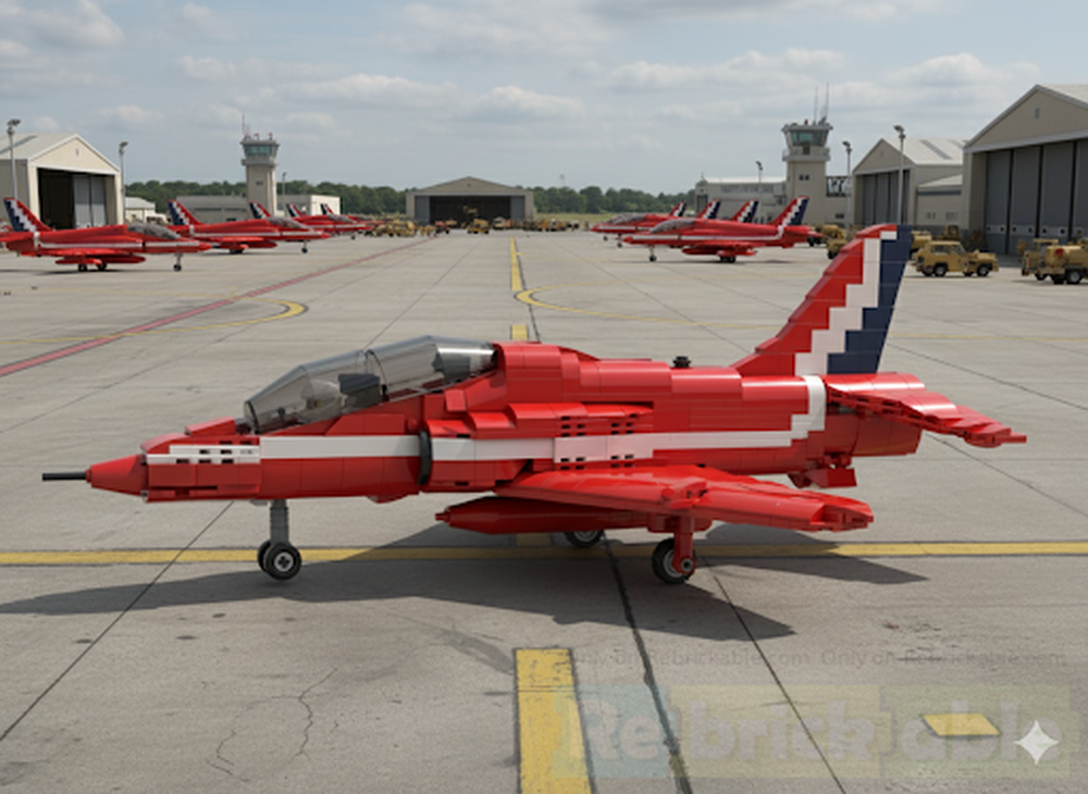 Lego Hawk T1 "Red Arrows"