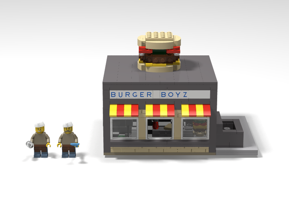 Lego Small Burger Shop